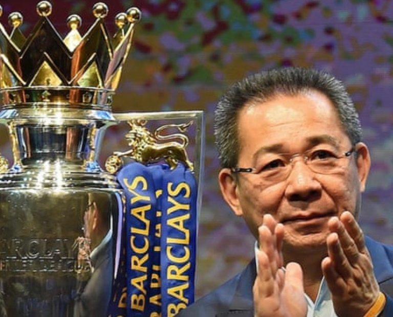 THAILANDE – DISPARITION: Leicester City FC orphelin de Vichai Srivaddhanaprabha