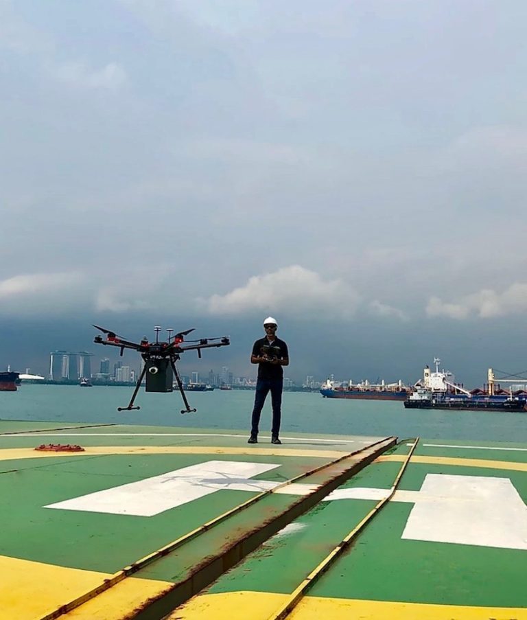 SINGAPOUR – INNOVATION: Les livraisons par drone deviennent réalité dans l’île Etat