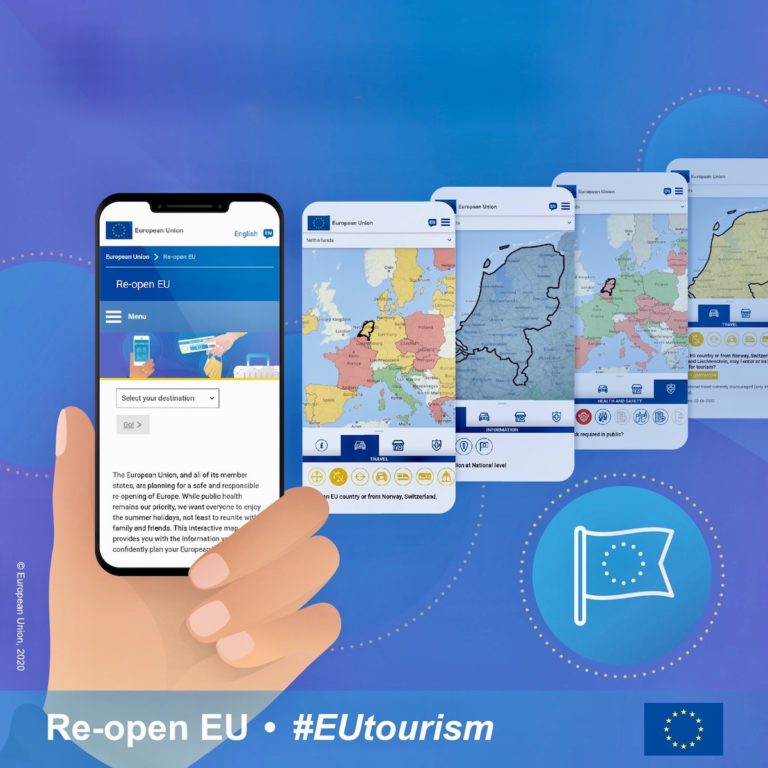 ASIE – EUROPE: Vous revenez sur le vieux-continent ? Téléchargez l’application ReopenEU