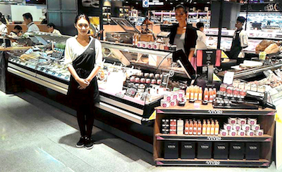 Les produits Vivin ont leur place au Central Chitlom Food Hall