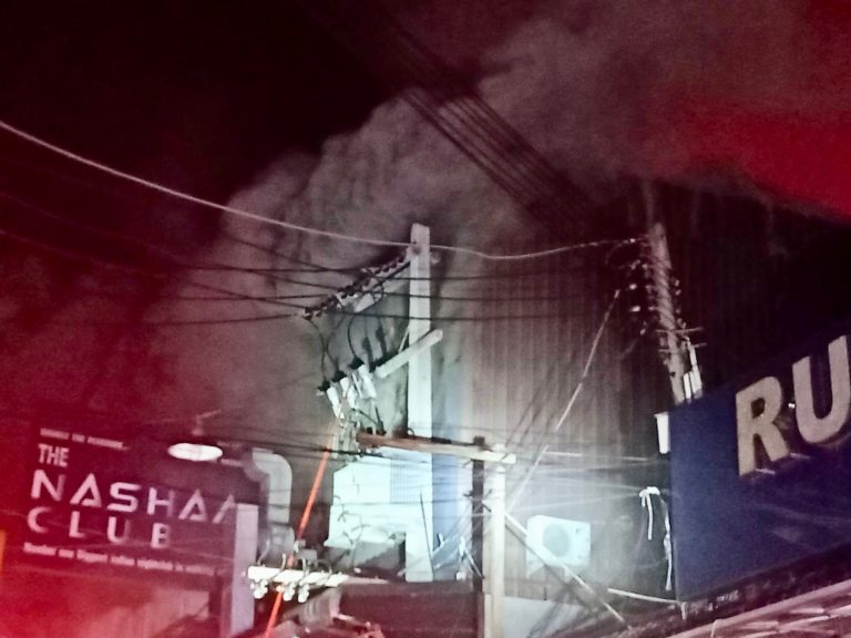 PATTAYA – INCENDIE : Walking Street prise d’assaut par les flammes