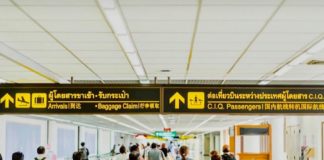 aéroport ouverture Thaïlande