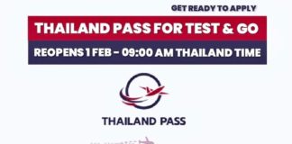 test & go - Thailand pass