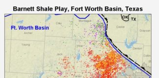 gaz de shiste - Barnett Shale