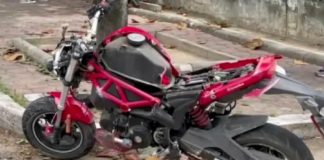 accident moto francais