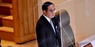 gouvernement prayut motion de censure