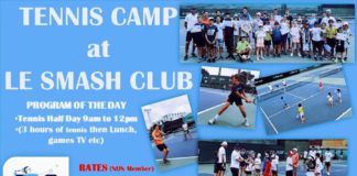 smash club camps octobre