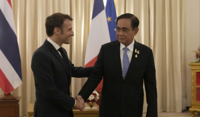 ThaÏlande France Le Compte Rendu De Lentretien Entre Emmanuel Macron Et Le Premier Ministre 