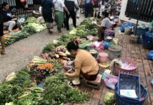 marché Laos