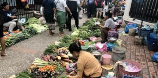 marché Laos