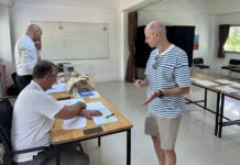 Vote Pattaya urne