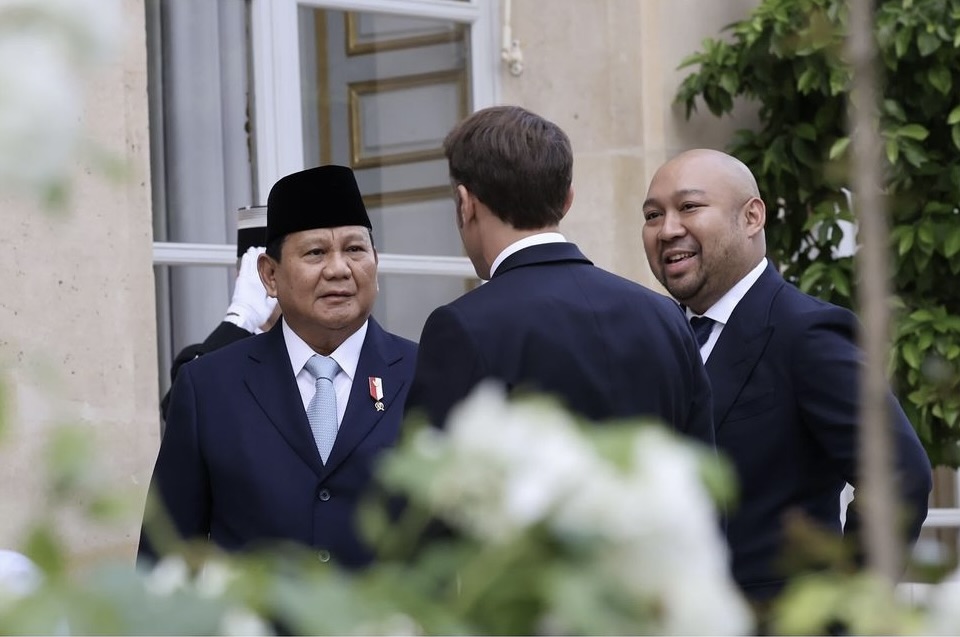 Prabowo Subianto - Emmanuel Macron