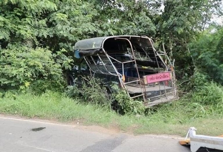 THAÏLANDE – SOCIÉTÉ : Accident tragique d’un car scolaire à Loei, 22 blessés