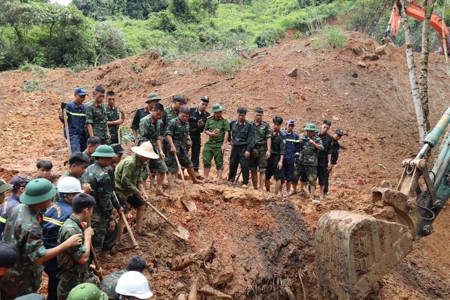 glissements de terrain Vietnam