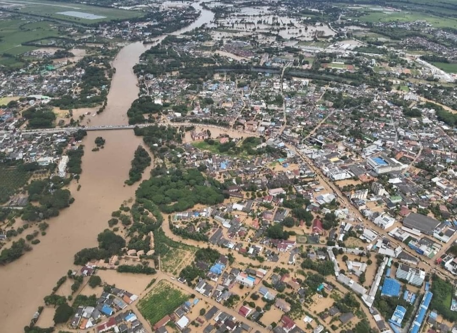 Chang Rai inondations