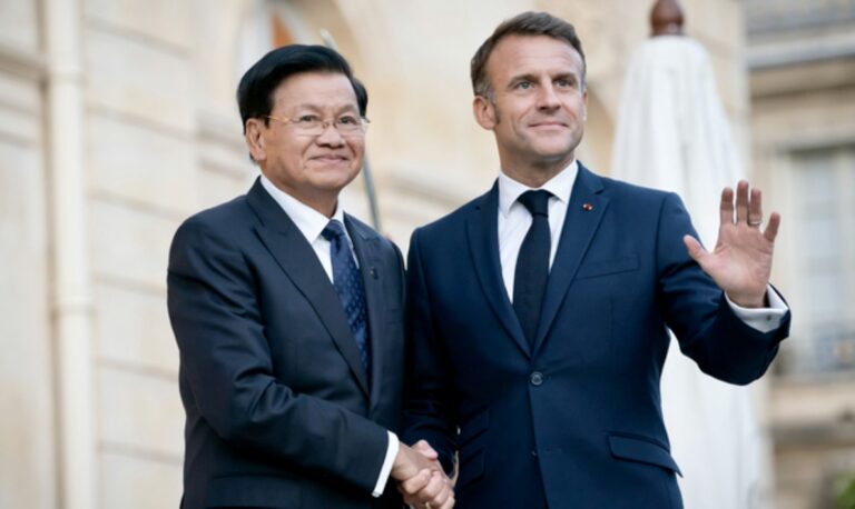 LAOS – FRANCE : De quoi ont parlé Emmanuel Macron et le président Laotien le 4 octobre ?