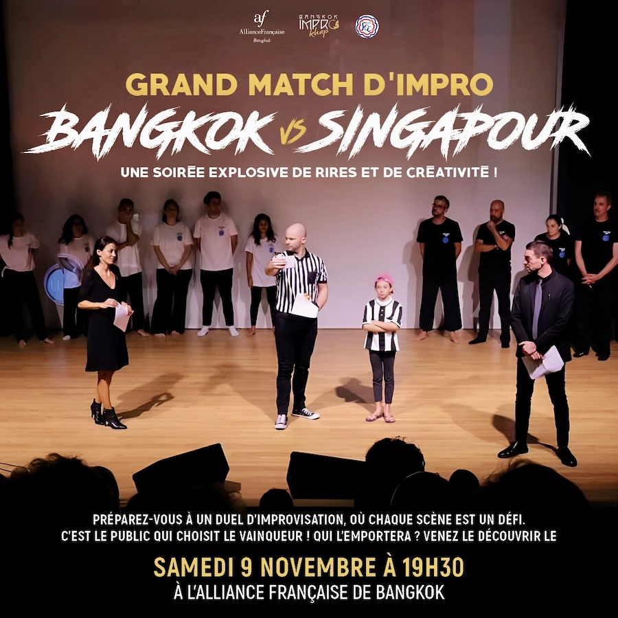 improvisation théâtre Bangkok