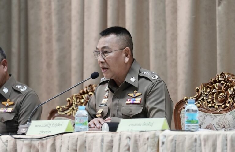 THAÏLANDE – POLICE : Le général Kitrat Phanphet, 15e chef de la police nationale