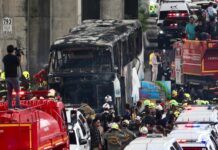 incendie Bus scolaire Thaïlande