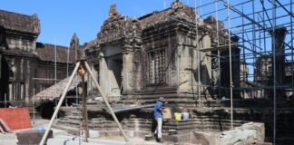 Bibliothèque sud Angkor wat