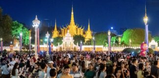 Festival de l'eau Cambodge