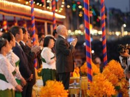 Fête de l'eau Cambodge