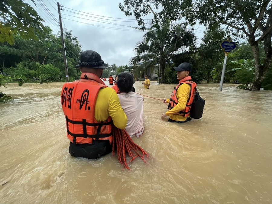 inondation sud Thaïlande