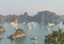 baie d'halong au Vietnam