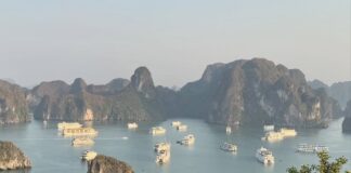 baie d'halong au Vietnam