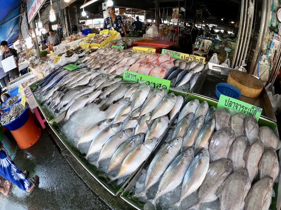 Marché poissons