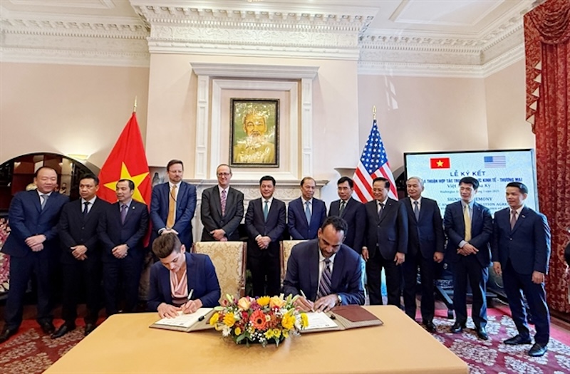 accords commerciaux USA Vietnam